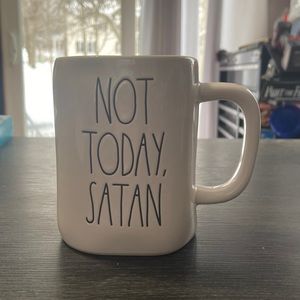 No offers! Rae Dunn not today satan mug